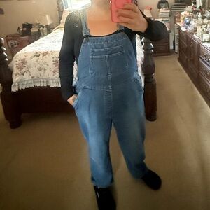 Blue Denim Overalls
